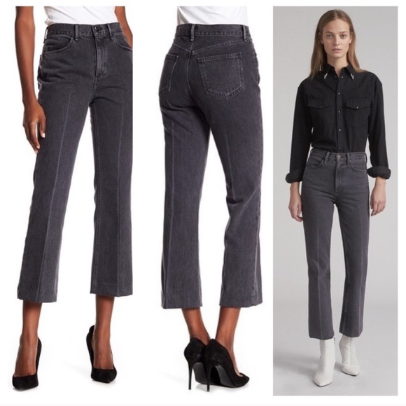 Rag Bone Dylan High Waist Grey Kuro 